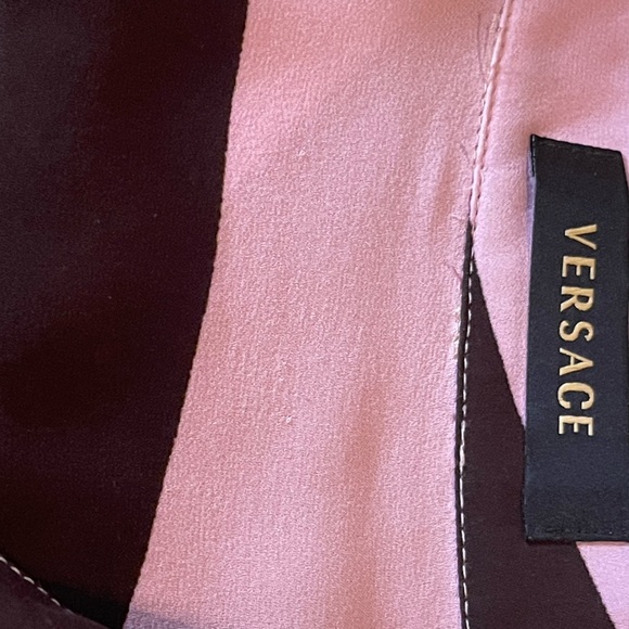 Vintage Versace Colorblock Top - Picture 7 of 8